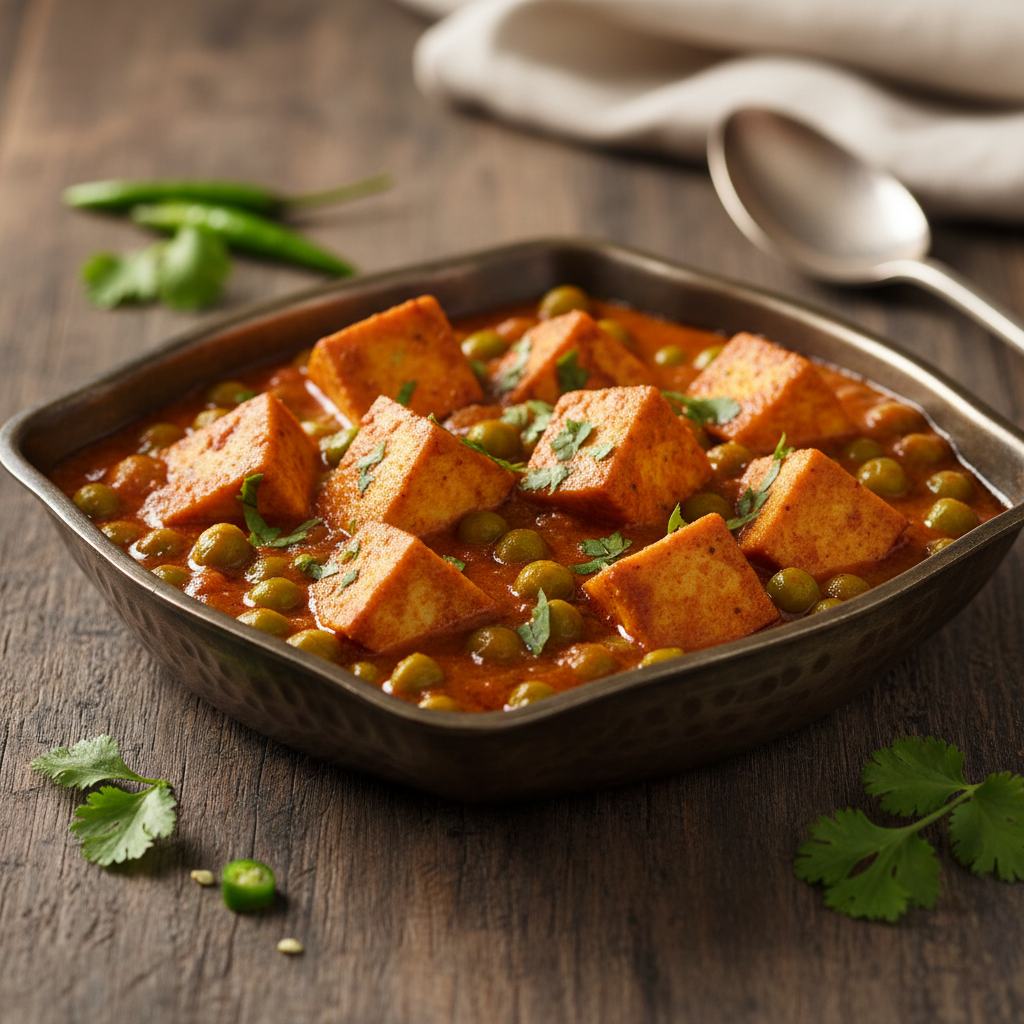 Matar Paneer